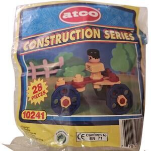 Vintage Atco Construction Series 28 Pieces 10241 New in Package